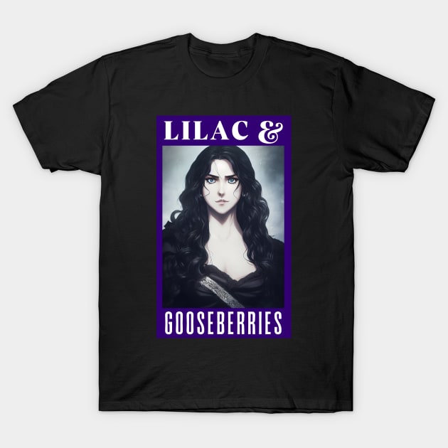 Lilac & Gooseberries - Sorceress - Yen - Anime - Portrait - Fantasy Witcher T-Shirt by Fenay-Designs